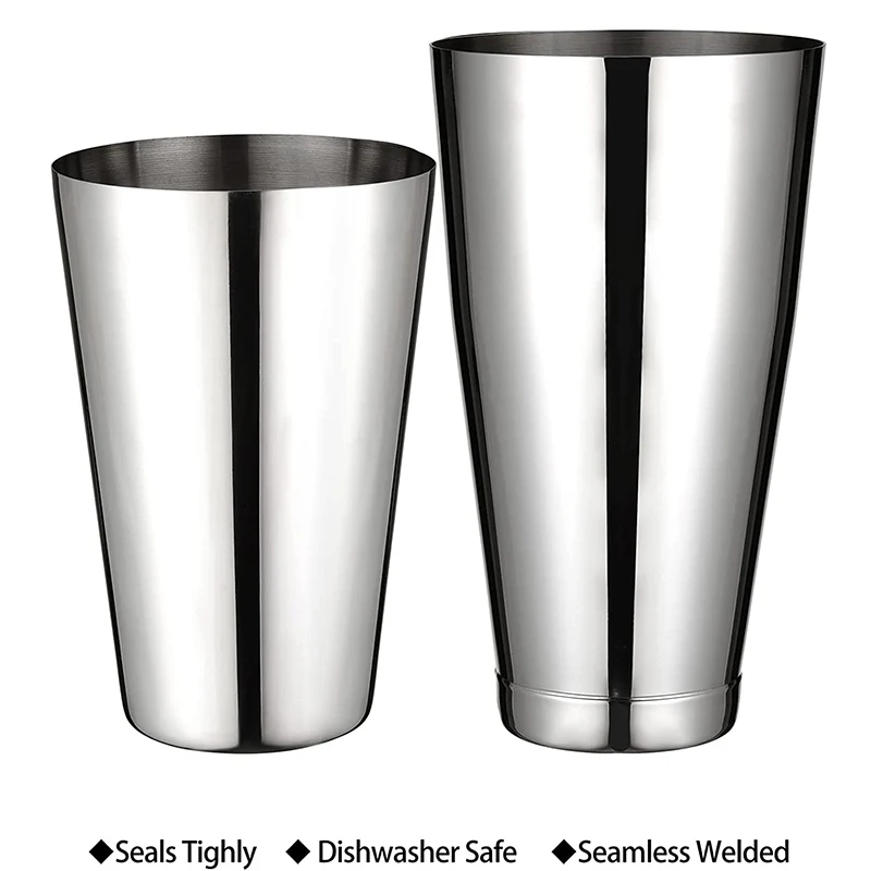 18oz & 28oz Cocktail Shaker Se - Boston Shaker Set ulasan dan harga