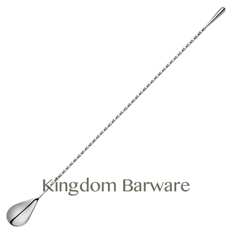 50cm Cocktail Bar Spoon 304 St - Bar Spoon Twisted ulasan dan harga