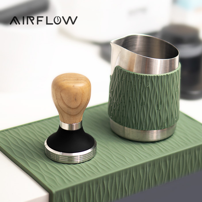 AIRFLOW Coffee Silicone Mat Es - Bar Mat Rubber ulasan dan harga