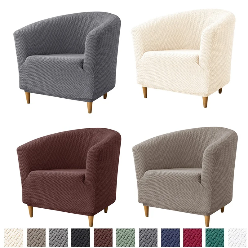 Elastic Club Chair Cover Jacqu - Home Bar Seating ulasan dan harga