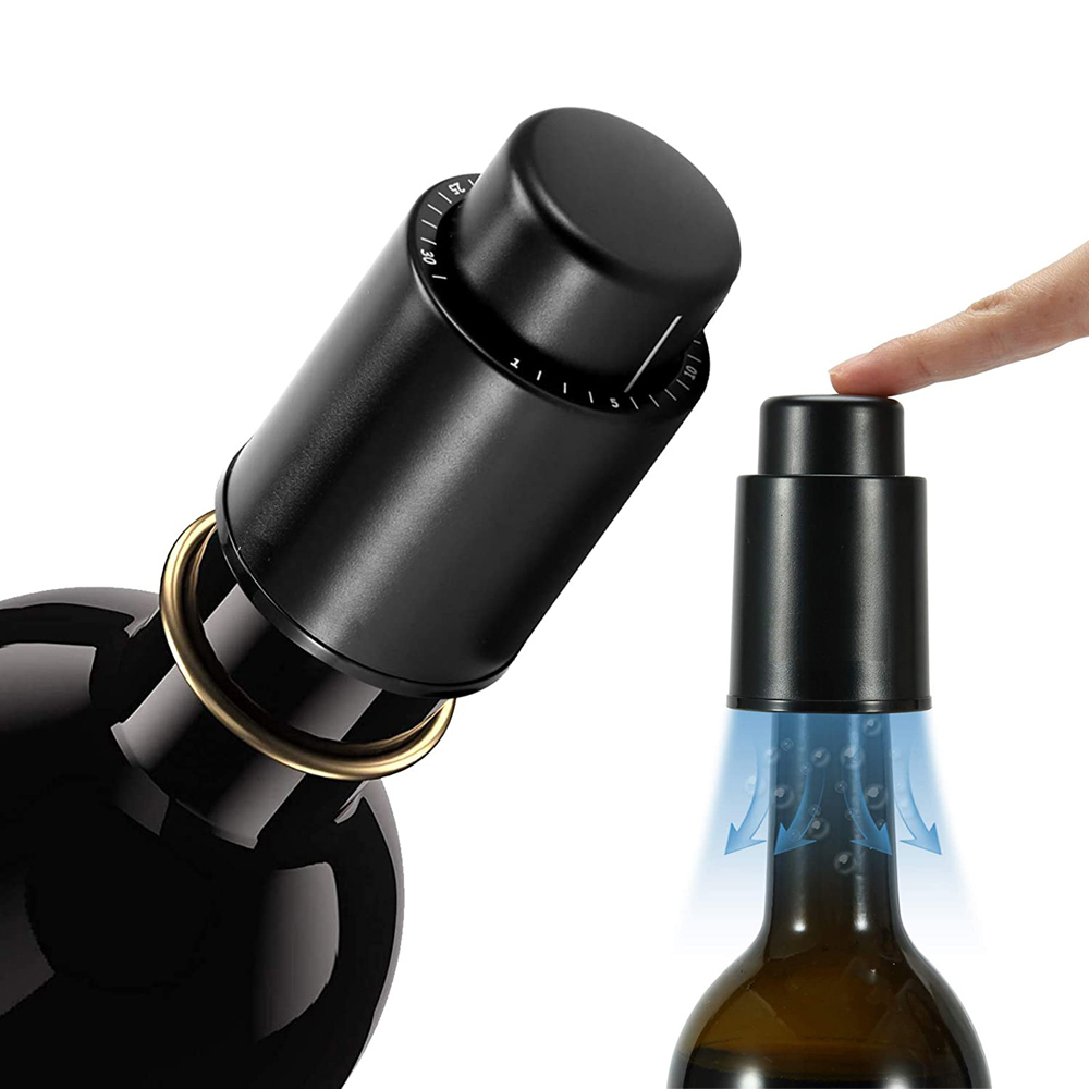 Wine Bottle Stoppers Reusable  - Wine Preservation Pump ulasan dan harga