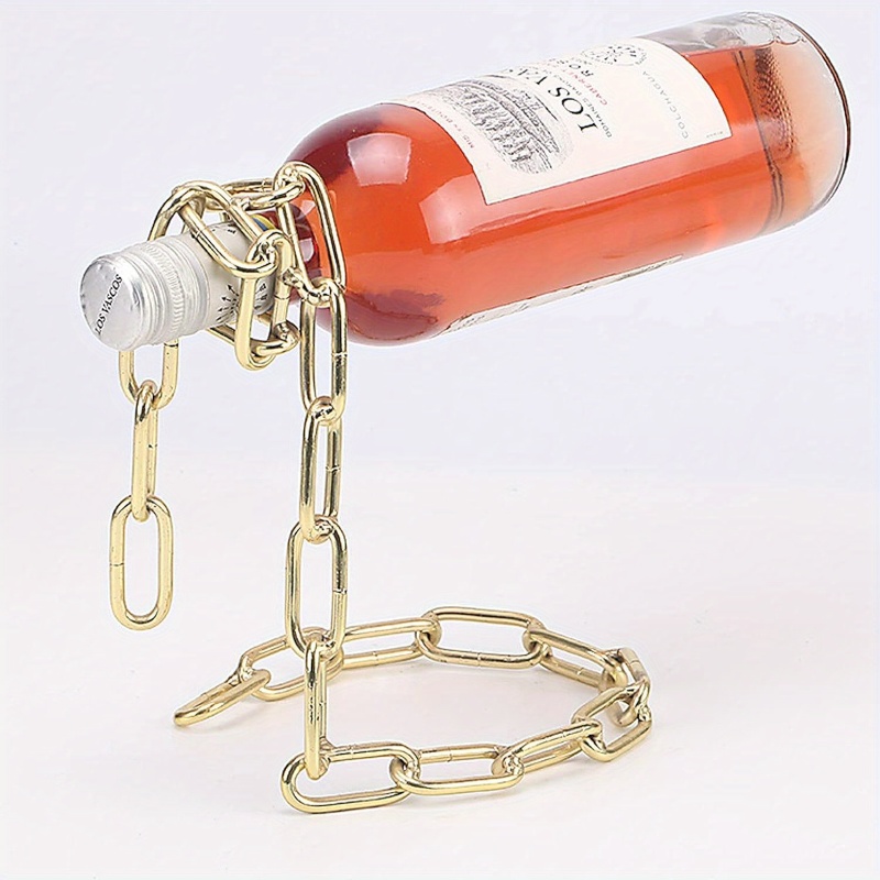 Creative Wine Bottle Rack Pers - Home Bar Stand ulasan dan harga