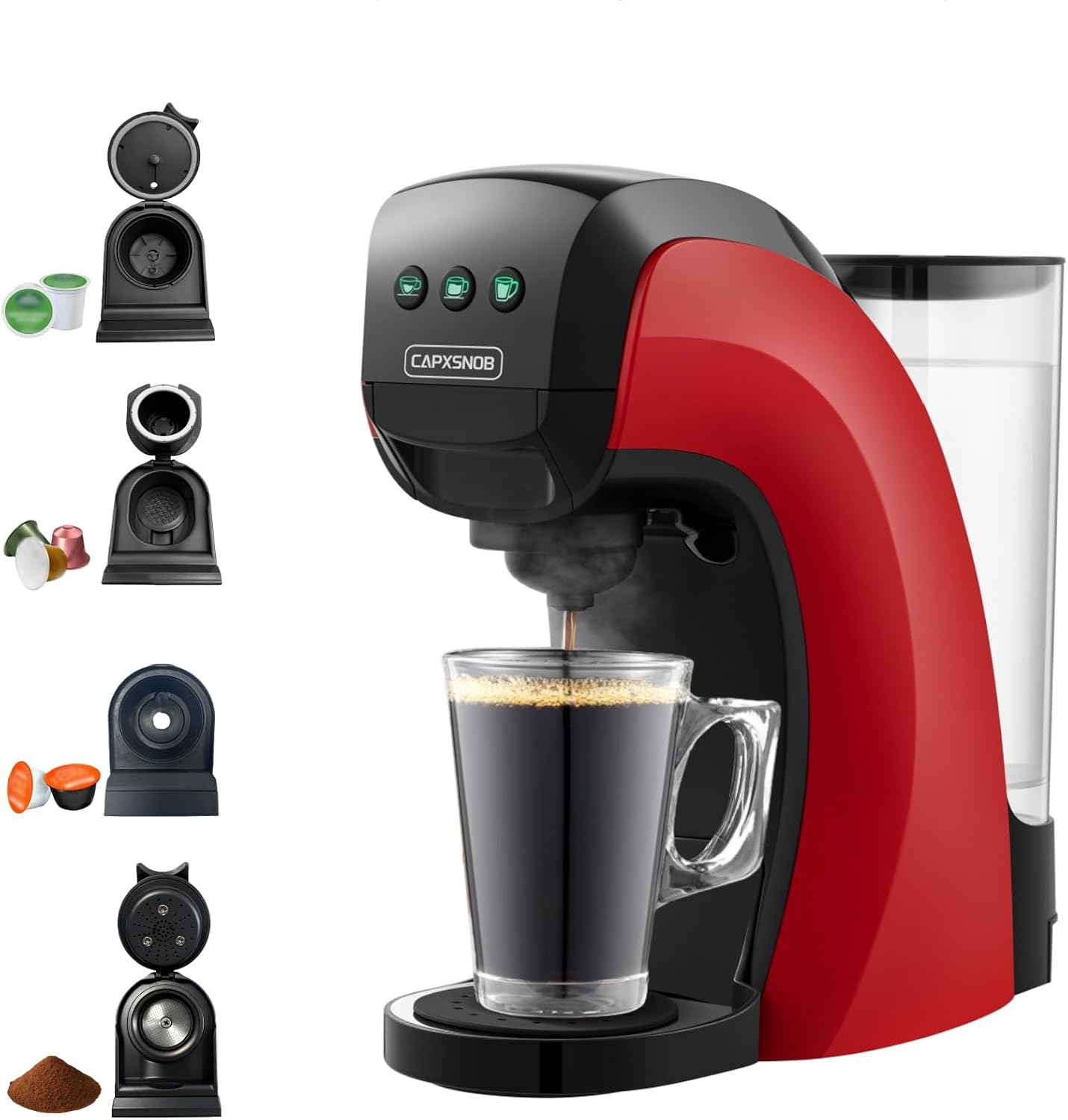 4-in-1 Coffee & Espresso Maker - Home Bar And Coffee ulasan dan harga