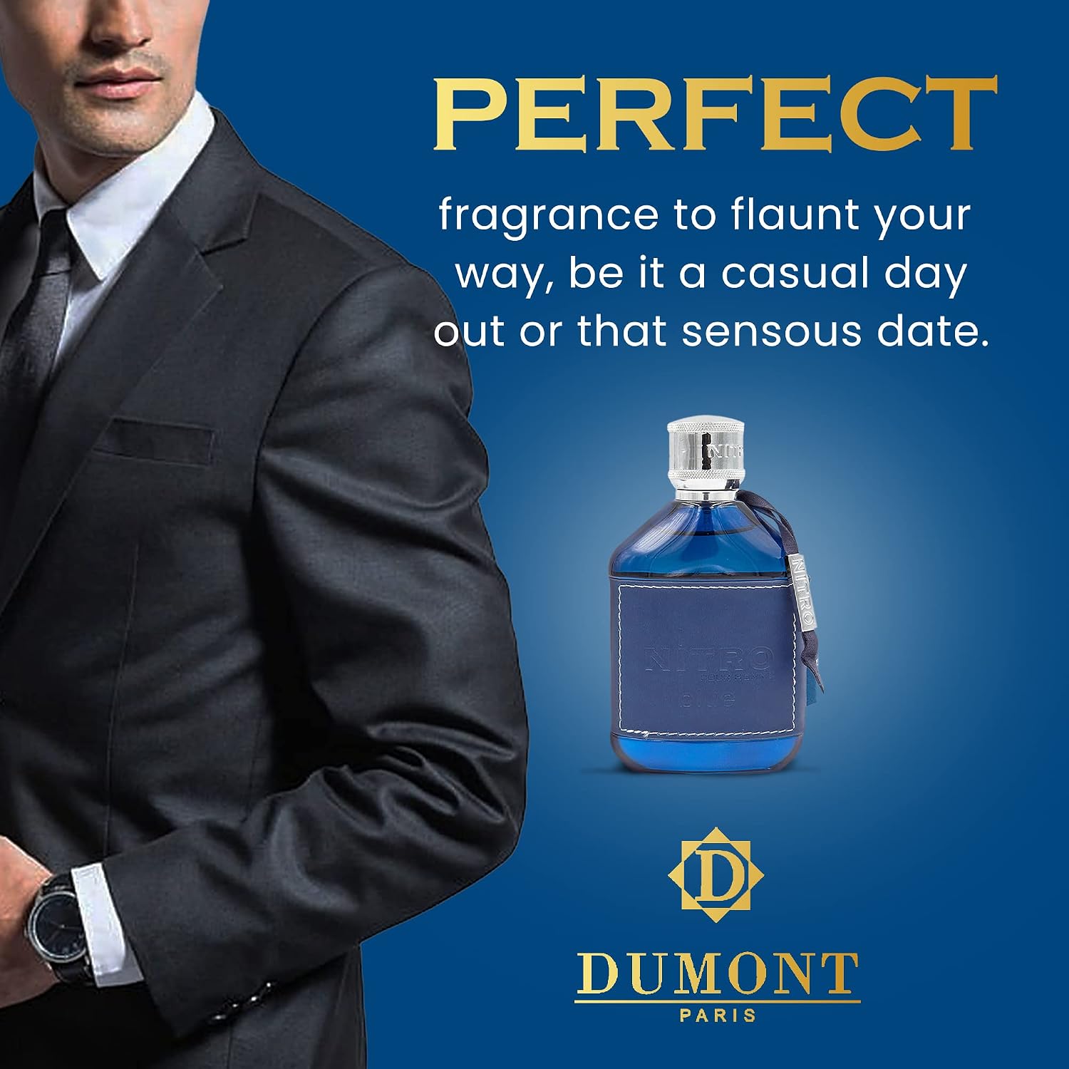 Nitro Blue Dumont Men EDP Perf - Home Bar Accessories ulasan dan harga