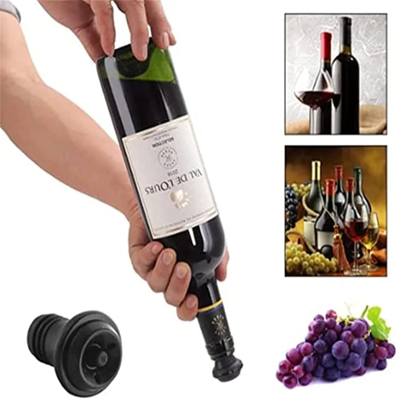 Wine Stopper with Vacuum Wine  - Wine Preservation Pump ulasan dan harga