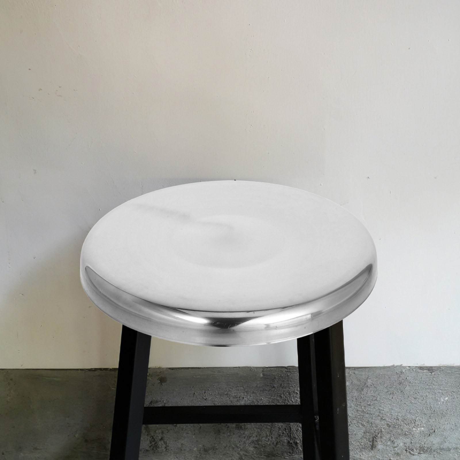 Stainless Steel Round Stool Se - Home Bar Stools ulasan dan harga