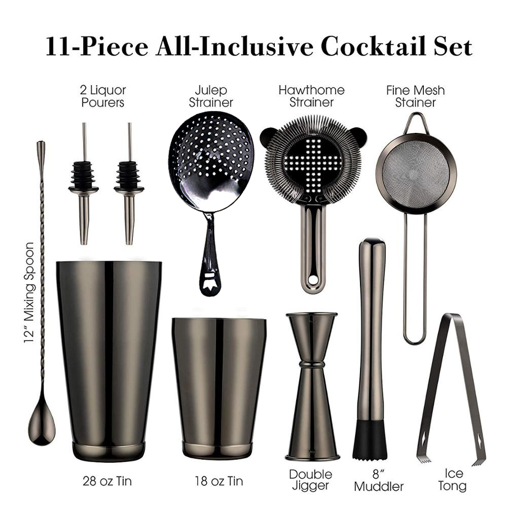 Cocktail Shaker Bar Set: 2 Wei - Boston Shaker Set ulasan dan harga