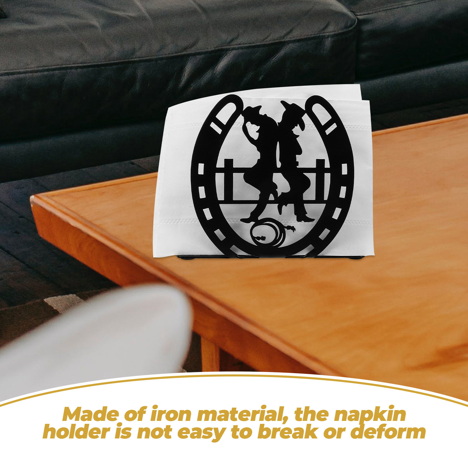 Iron Napkin Holder Metal Vinta - Home Bar Stand ulasan dan harga