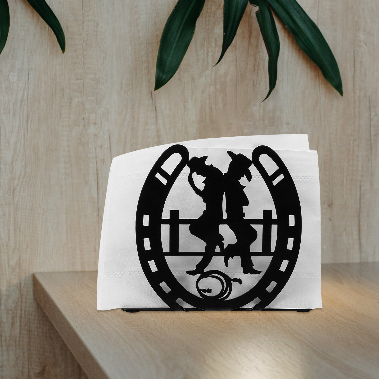 Iron Napkin Holder Metal Vinta - Home Bar Stand ulasan dan harga