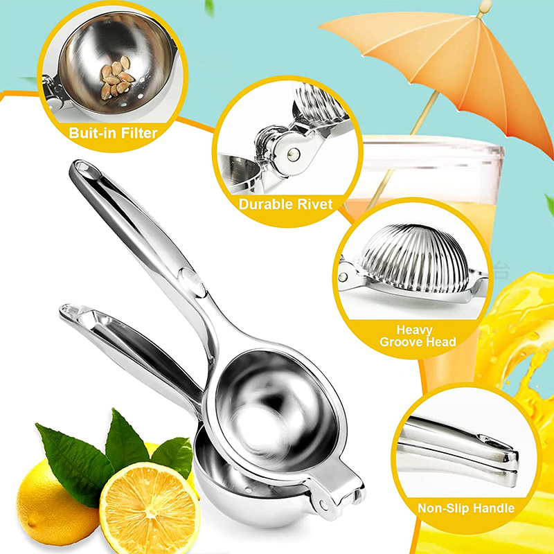 Manual Lemon Squeezer Zinc All - Citrus Juicer Bar ulasan dan harga