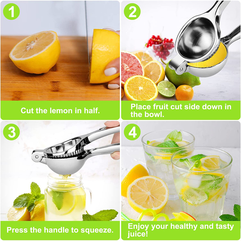 Manual Lemon Squeezer Zinc All - Citrus Juicer Bar ulasan dan harga