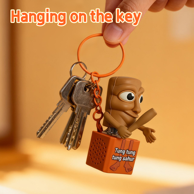 New Tung Tung Tung Sahur Keych - Home Bar Accessories ulasan dan harga