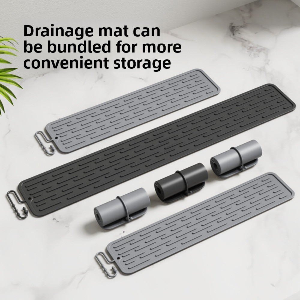 Non-Slip Silicone Drying Mat L - Bar Mat Rubber ulasan dan harga