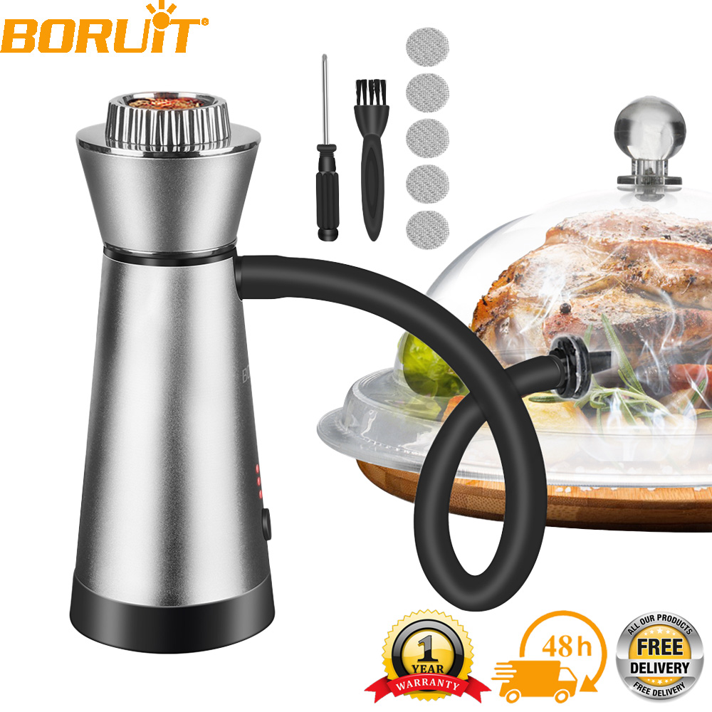 BORUiT Smoke Infuser Food Drin - Smoking Gun Kit ulasan dan harga