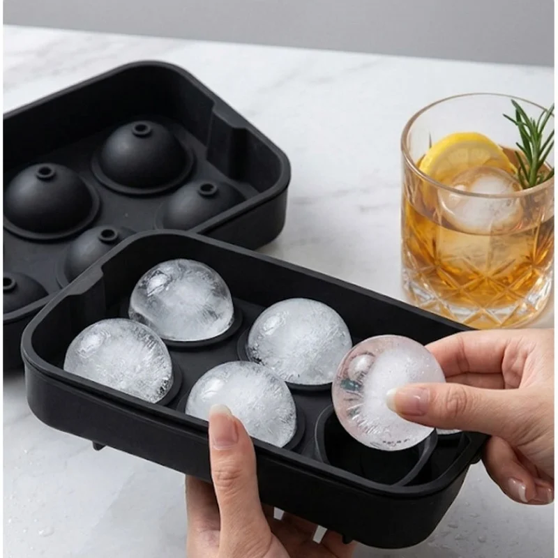 6 Cavity Ice Ball Mold Food Gr - Ice Mold Sphere ulasan dan harga