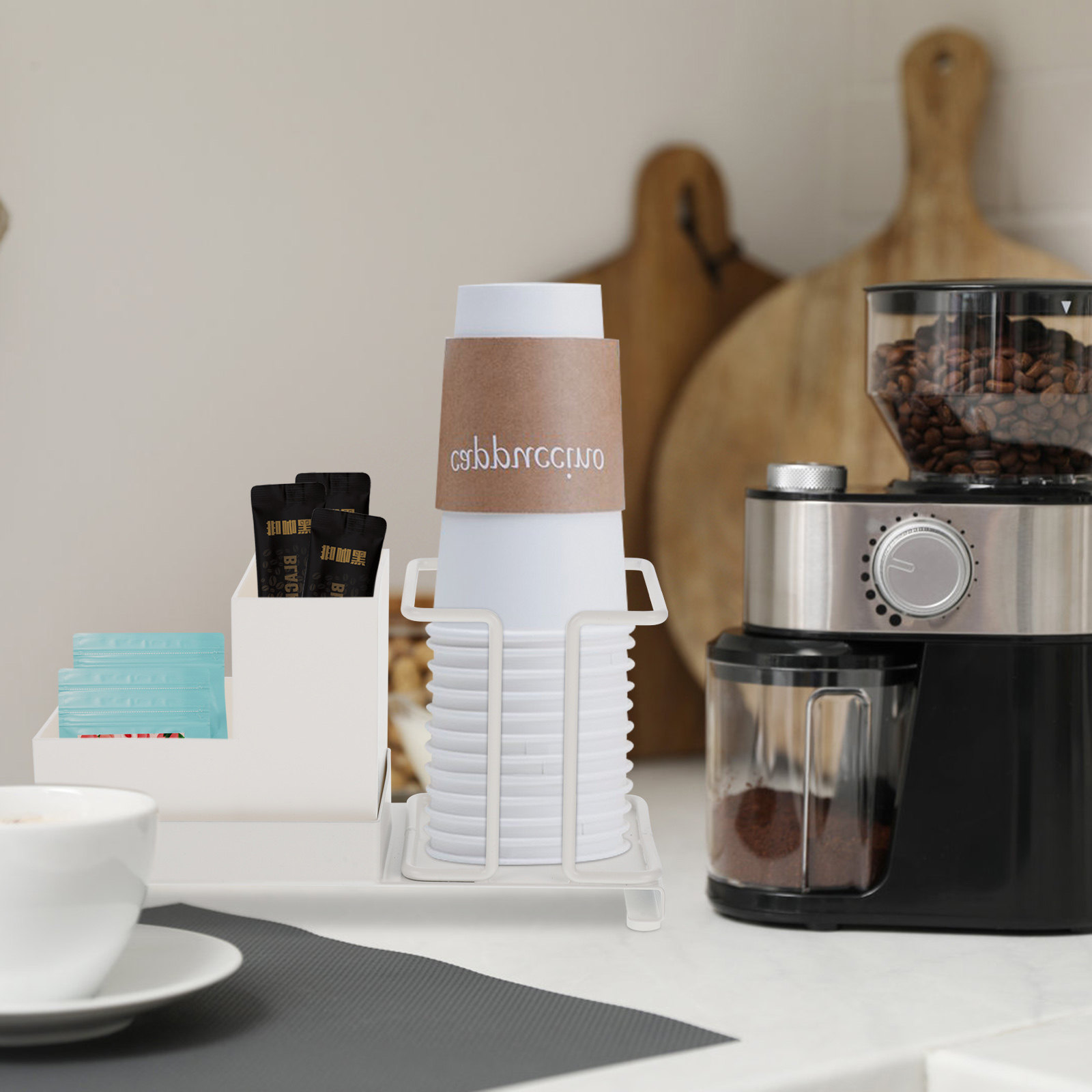 Coffee Bar Organizer Disposabl - Home Bar Supplies ulasan dan harga