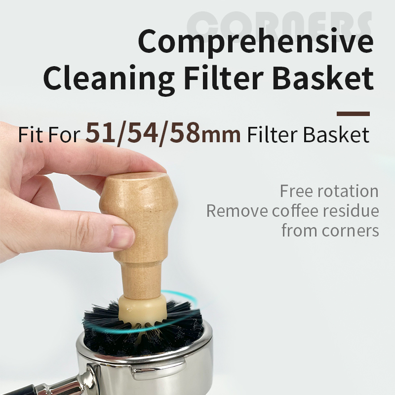 Coffee Brush Cleaner Solid Woo - Home Bar Supplies ulasan dan harga