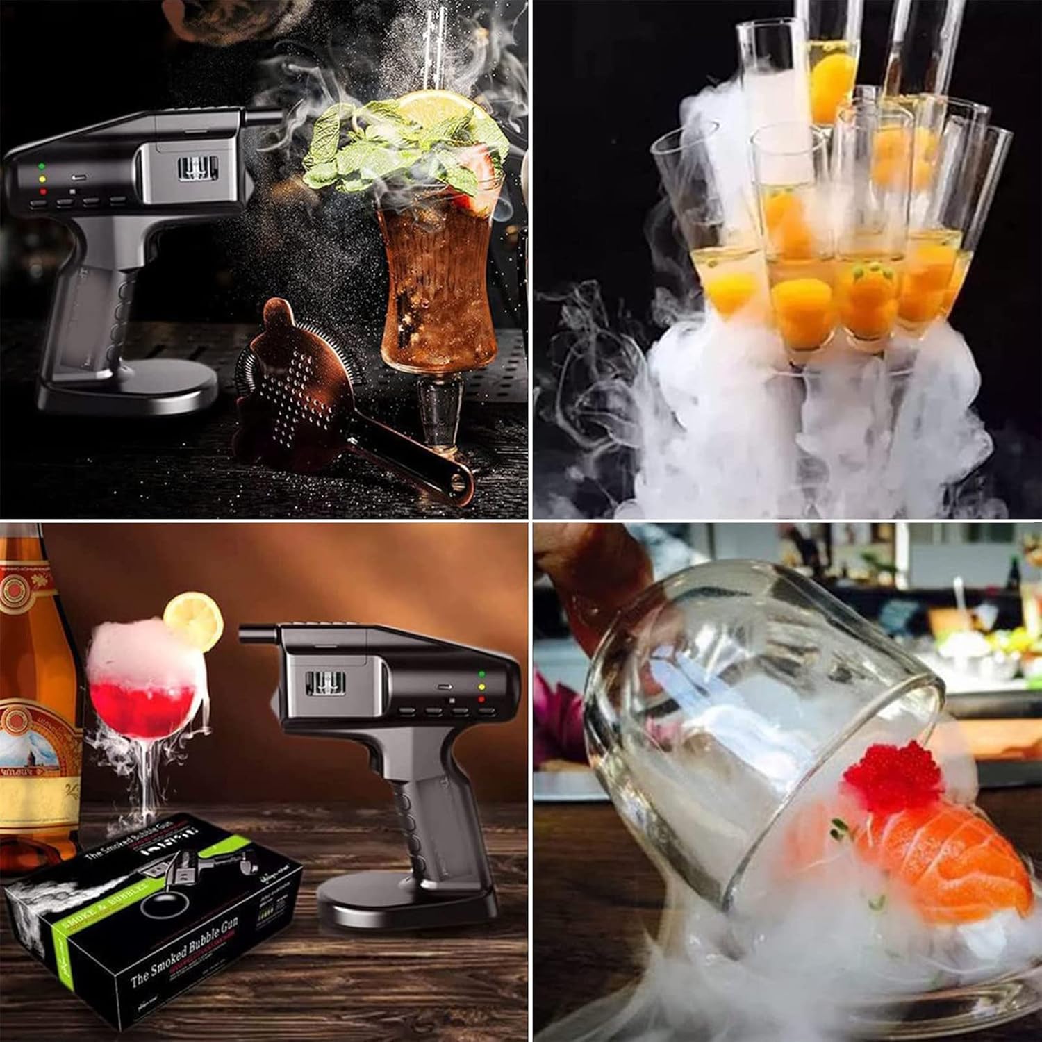 Professional Portable Cocktail - Smoking Gun Kit ulasan dan harga