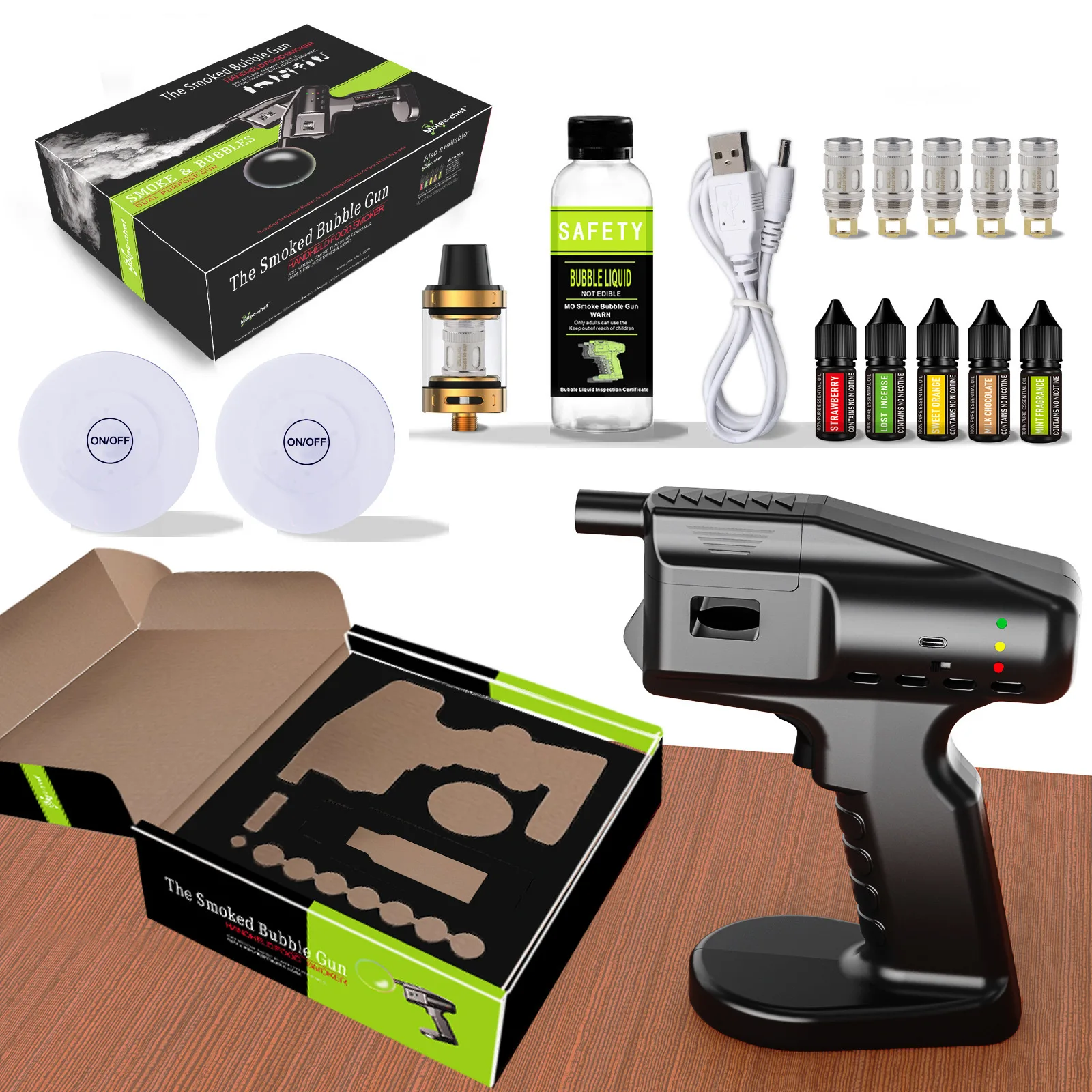 Electric USB Flavour Blaster F - Smoking Gun Kit ulasan dan harga