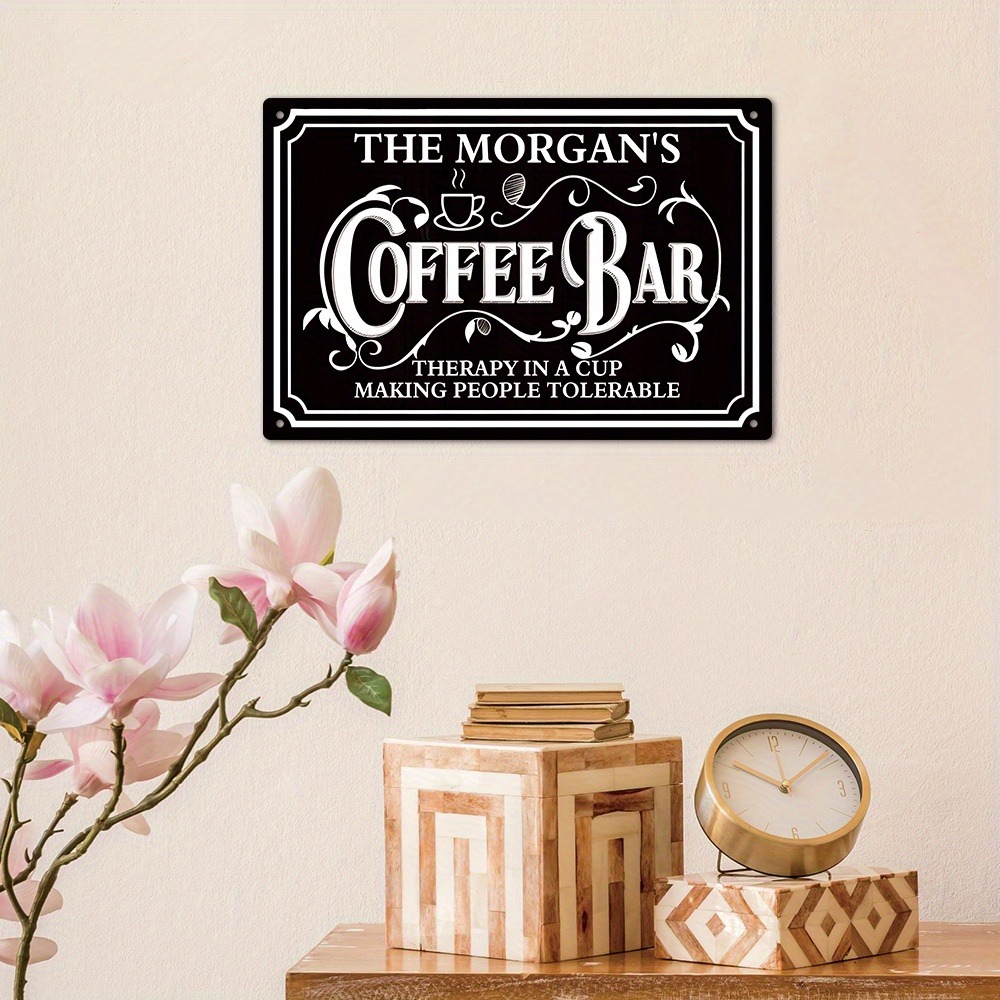 1pc Personalized The Morgan's  - Home Bar And Coffee ulasan dan harga