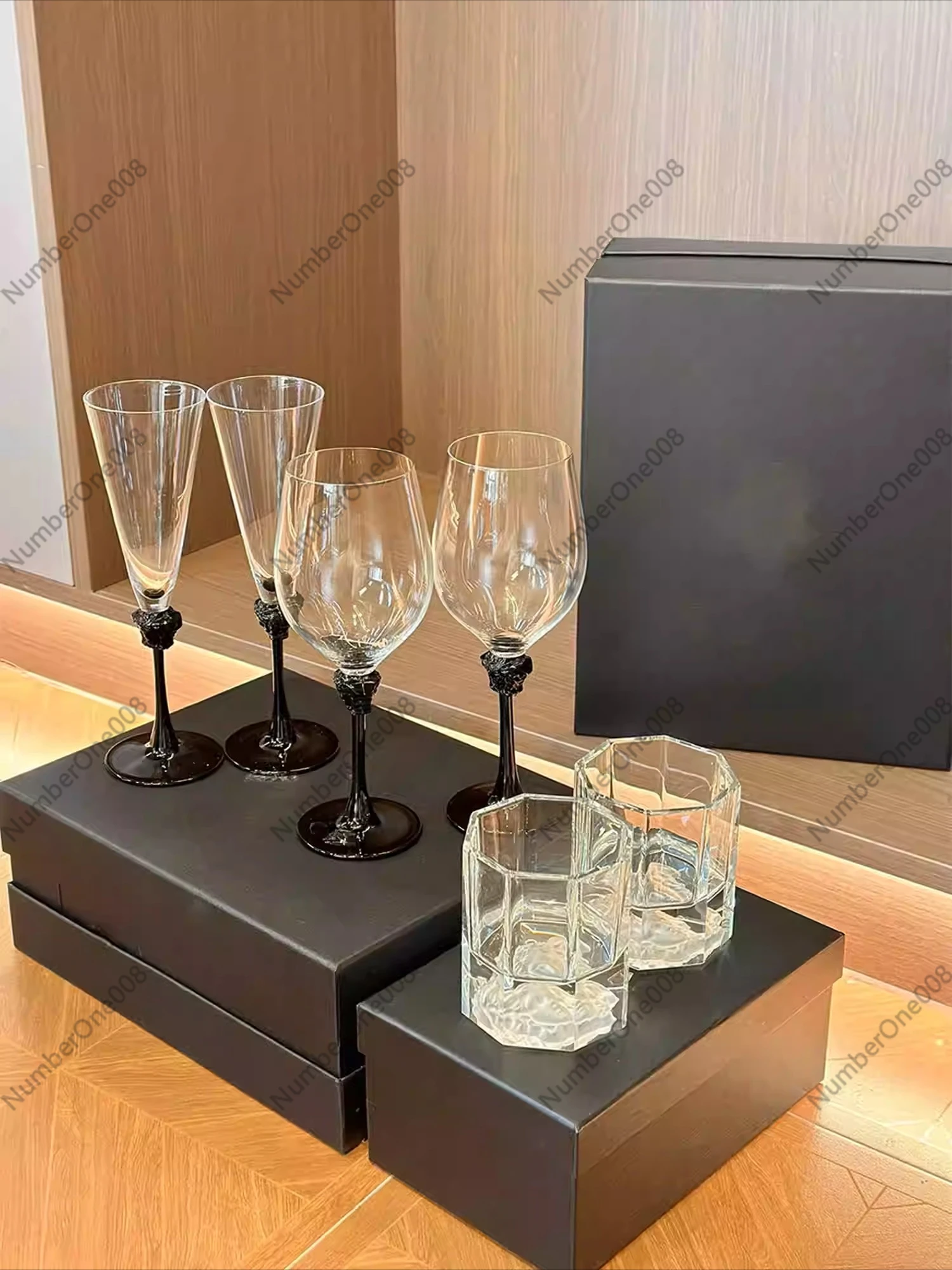 European Style Crystal Glass R - Highball Glass Set ulasan dan harga