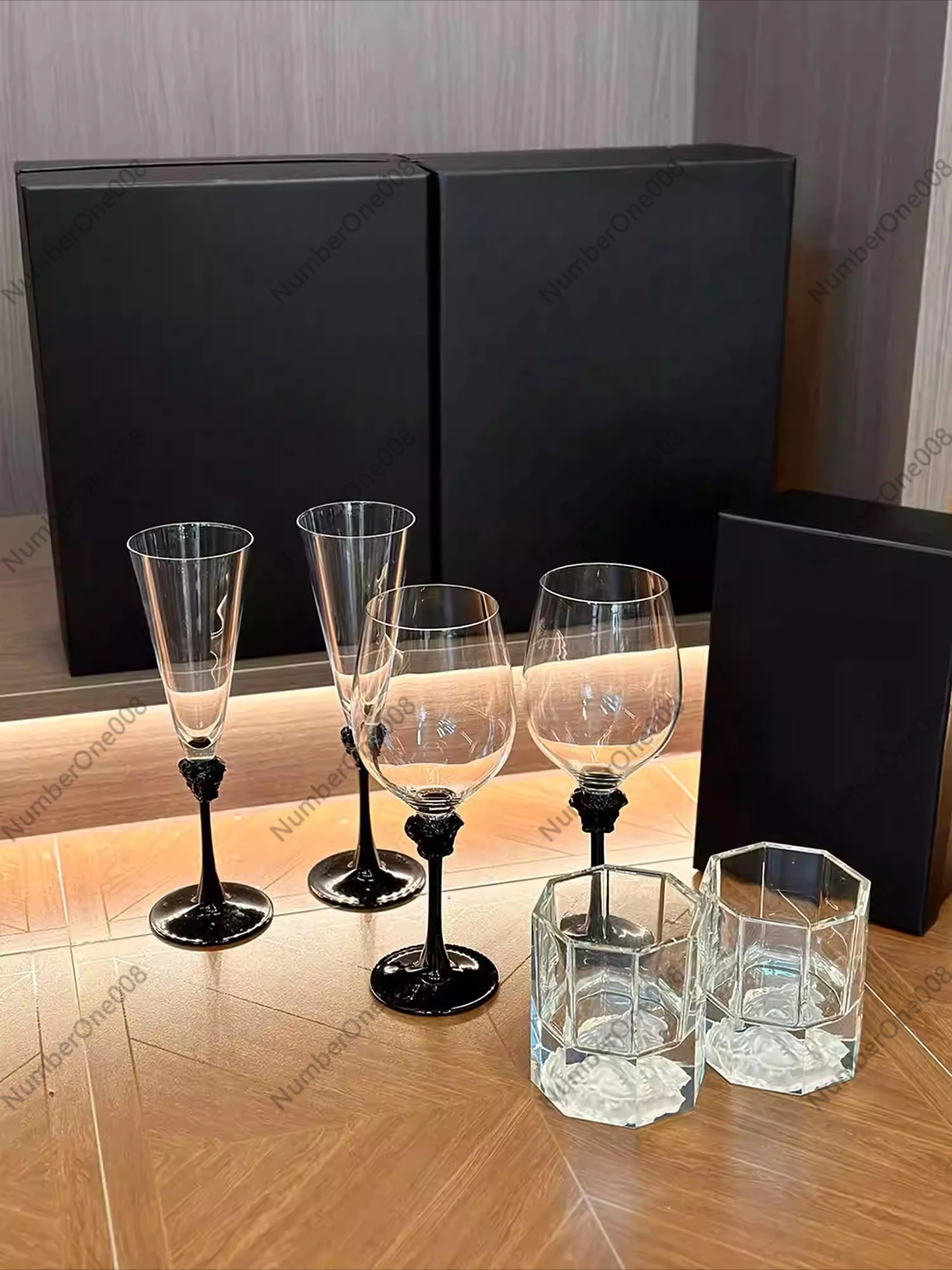 European Style Crystal Glass R - Highball Glass Set ulasan dan harga