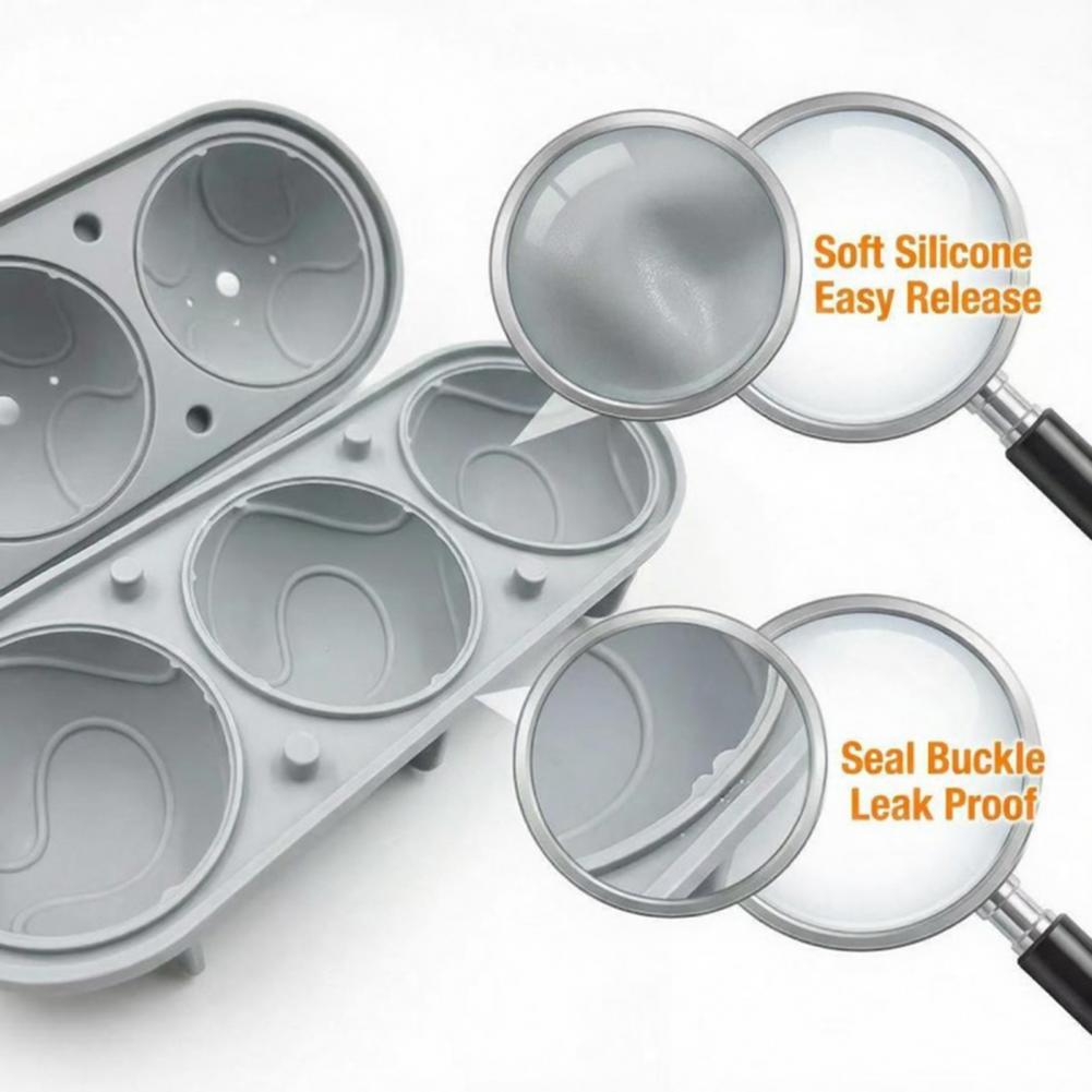 Silicone Ice Cube Tray Slow Me - Ice Mold Sphere ulasan dan harga