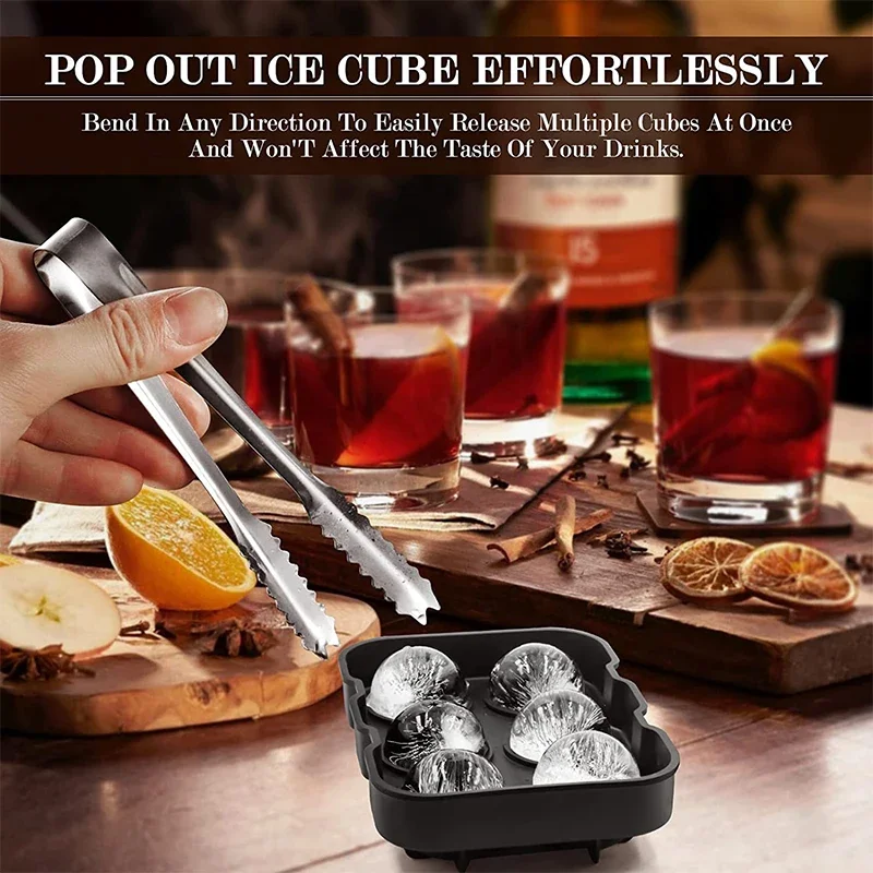 Large Ice Cube Trays Silicone  - Ice Mold Sphere ulasan dan harga