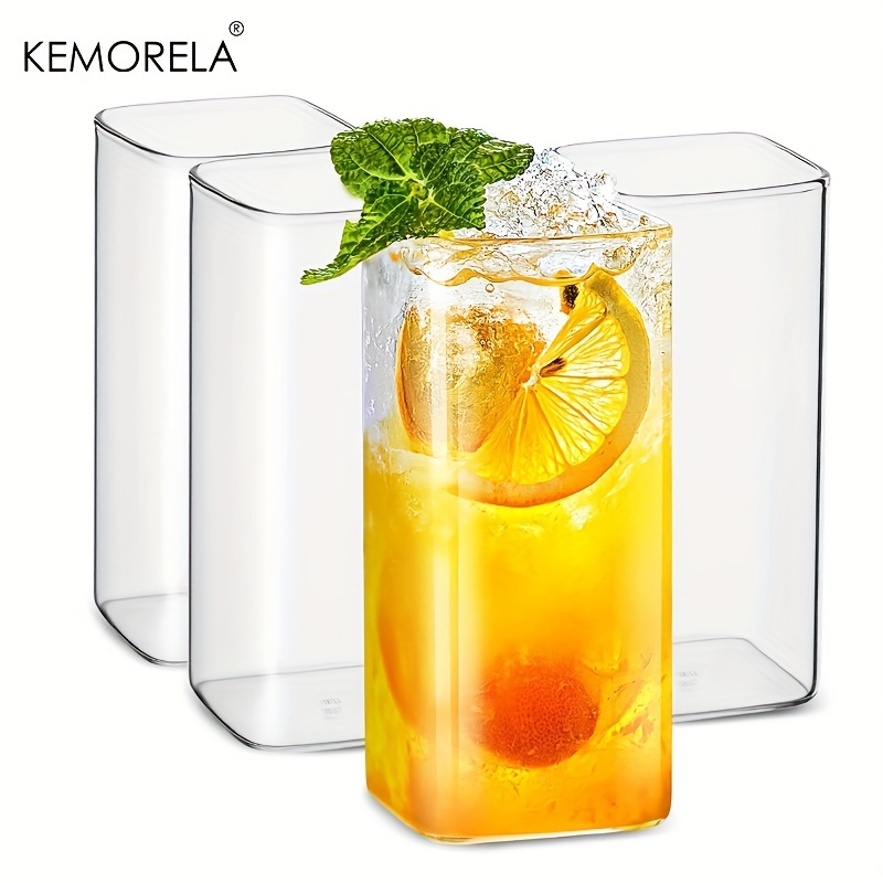 4PCS Drinking Glasses Cups 443 - Highball Glass Set ulasan dan harga